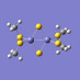FeS(SCH3)2 anion dimer (ferredoxin model)